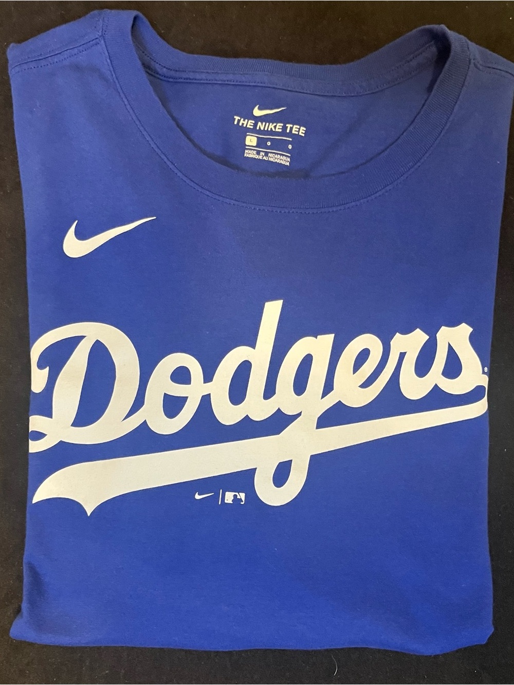 Nike Los Angeles Dodgers Mookie Betts #50 T-Shirt Blue Large MLB - Picture 6 of 6